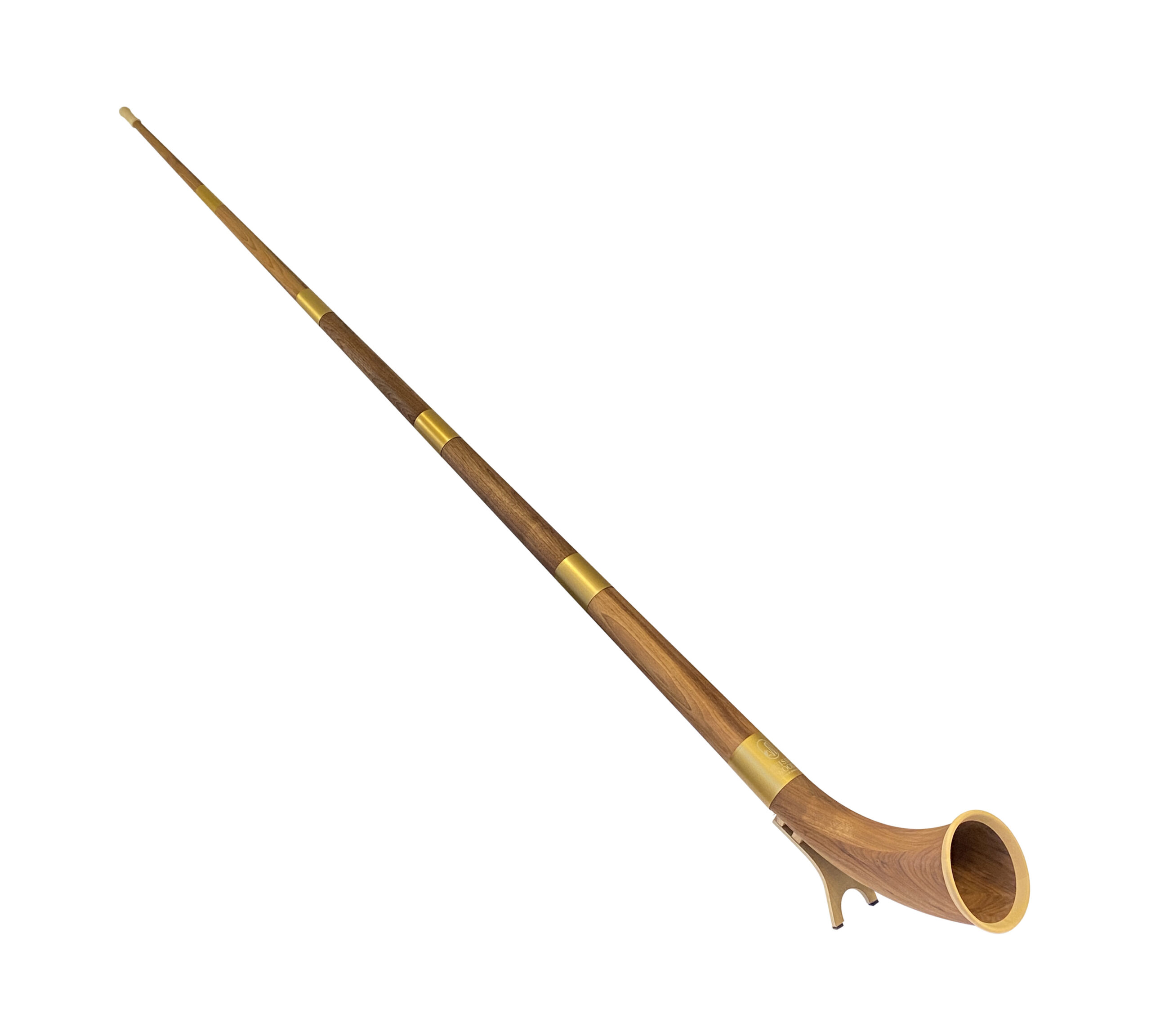 Alphorn 6-Piece American Walnut in F#/Gb or F - Image 3